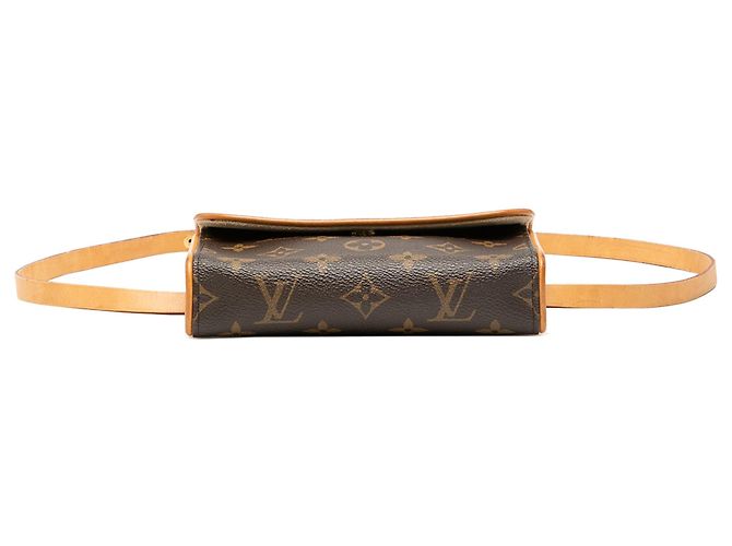 Borsa cintura Louis Vuitton Monogram Pochette Florentine Marrone - vista 3