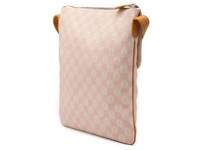 Borsa a tracolla LOEWE Anagram Canvas Rosa - vista 2