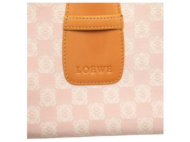 Borsa a tracolla LOEWE Anagram Canvas Rosa - vista 6