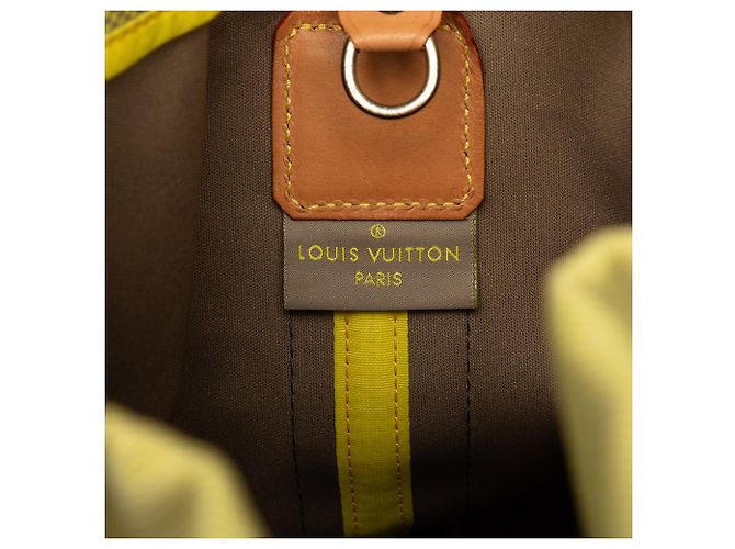 Bucket Borsa a secchiello Louis Vuitton Damier Geant LV Cup Volunteer Green Verde - vista 5