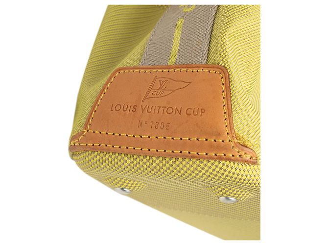 Bucket Borsa a secchiello Louis Vuitton Damier Geant LV Cup Volunteer Green Verde - vista 7