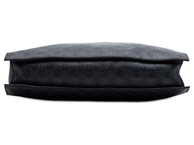 Sac cabas convertible souple Gucci GG Supreme noir - vue 3