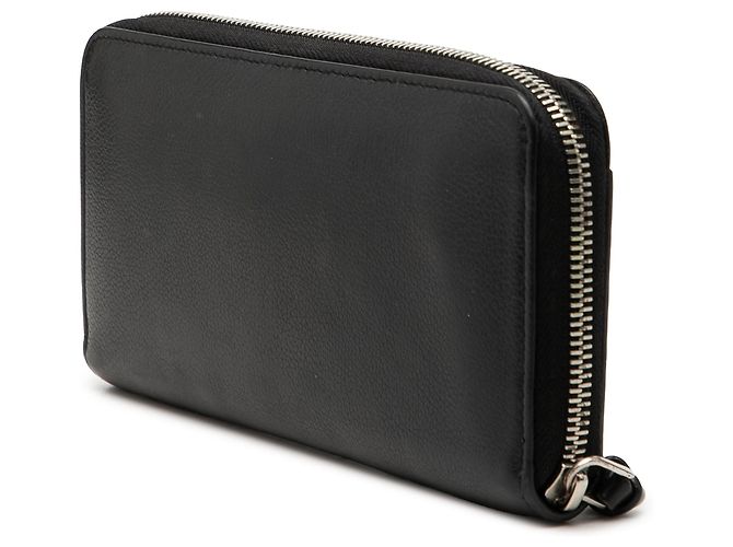 Portafoglio Louis Vuitton Lockme Zippy in pelle nera Nero - vista 2
