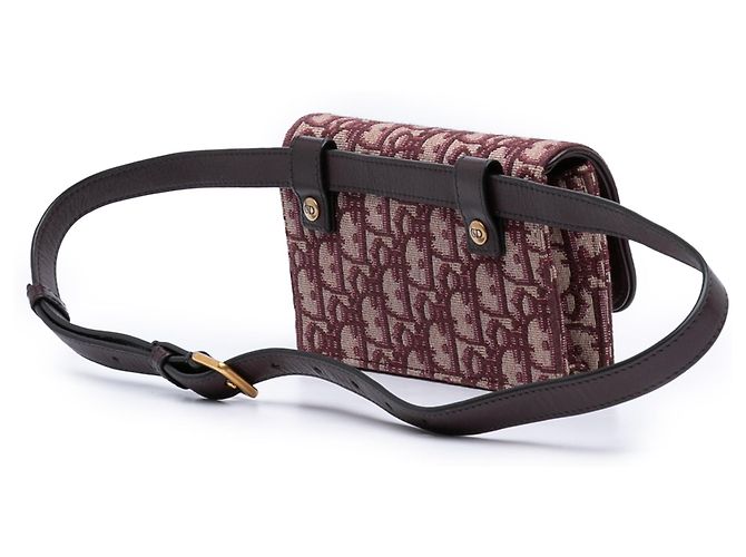 Dior Oblique Canvas Saddle Gürteltasche rot - Ansicht 2