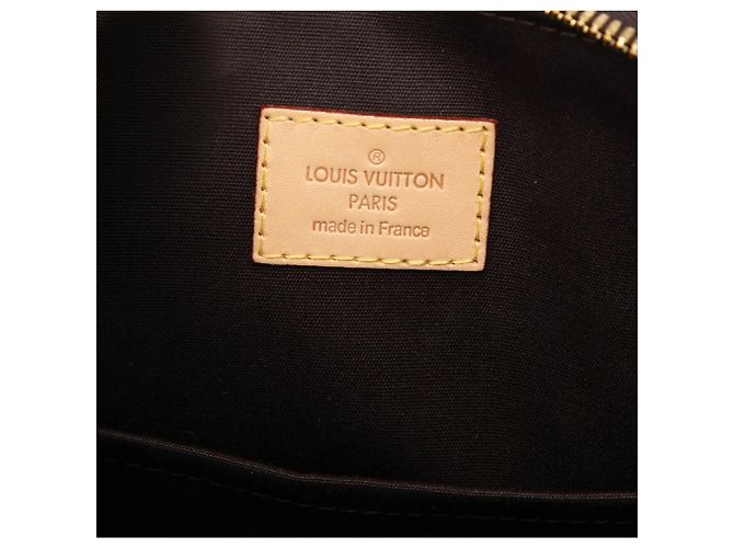 Borsa Satchel Louis Vuitton Monogram Vernis Montana Purple Porpora - vista 5