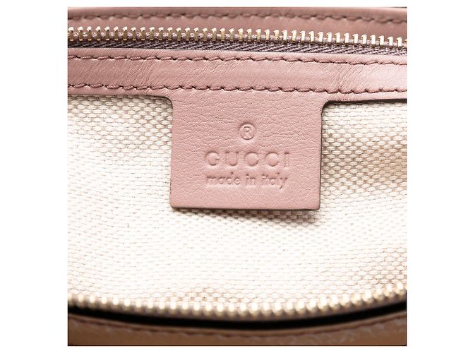 Borsa Soho Working Small in vernice Tan Gucci Cammello - vista 6