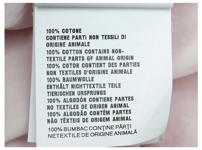 Prada Kurzarm-Hemd in Hellrosa & Weiß mit Fransenkragen Größe IT 36 Pink - Ansicht 7