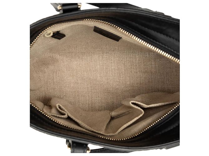 Borsa Gucci Bree Small Microguccissima Nera Nero - vista 4
