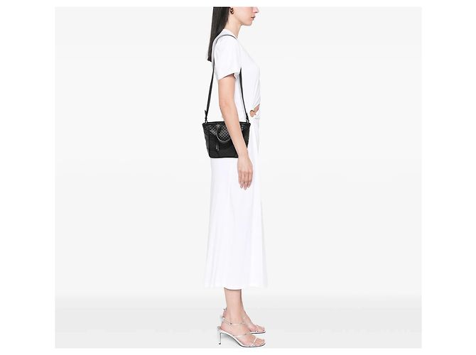 Borsa Gucci Bree Small Microguccissima Nera Nero - vista 7