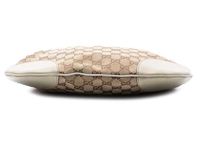 Borsa a tracolla Gucci GG Canvas Web Mayfair Beige - vista 3