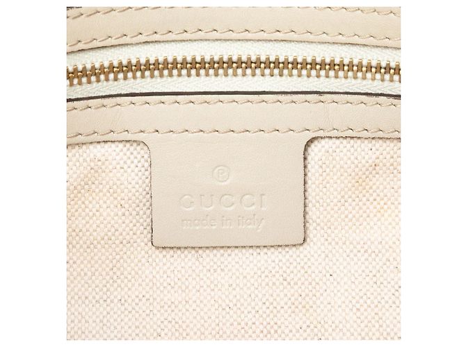 Borsa a tracolla Gucci GG Canvas Web Mayfair Beige - vista 5