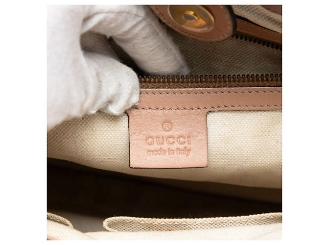 Brown Gucci Guccissima Scarlett Tote - view 5