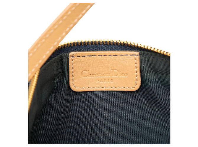 Borsa a tracolla Mini Denim Saddle Pochette Dior Blu - vista 5