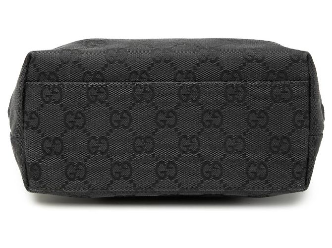 Borsa Gucci GG Canvas nera Nero - vista 3