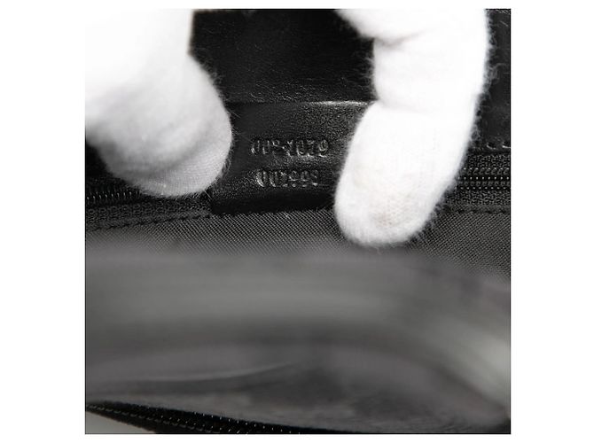 Borsa Gucci GG Canvas nera Nero - vista 6