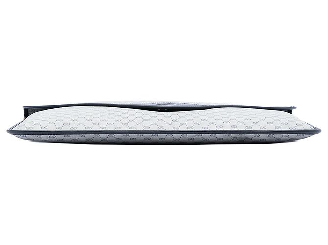Clutch Gucci Micro GG Supreme Grigia Grigio - vista 3