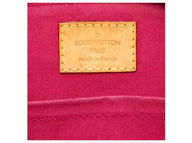 Borsa Louis Vuitton Monogram Vernis Alma BB rossa Rosso - vista 6