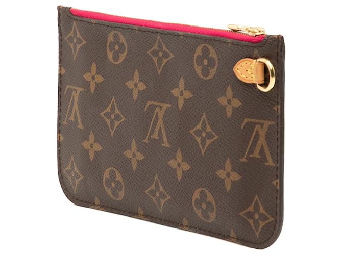 Pouch Louis Vuitton Monogram Neverfull PM Marrone - vista 2