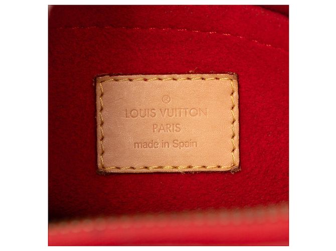 Borsa Satchel Louis Vuitton Monogram Pallas BB Marrone - vista 5