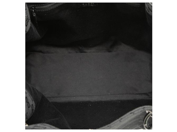 Tote Gucci GG Canvas nera Nero - vista 4