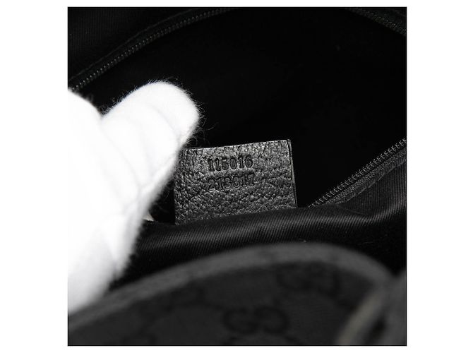 Tote Gucci GG Canvas nera Nero - vista 6