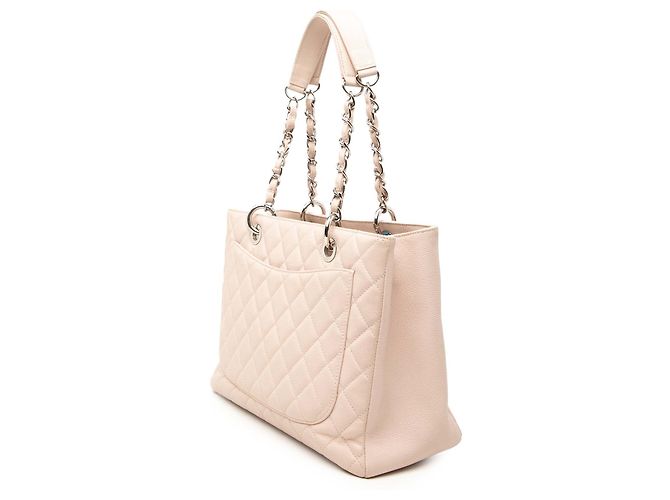 Borsa Tote Grand Shopping Chanel Caviar Rosa - vista 2