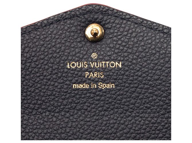 Cartera larga Sarah Louis Vuitton Monogram Empreinte Azul - vista 5