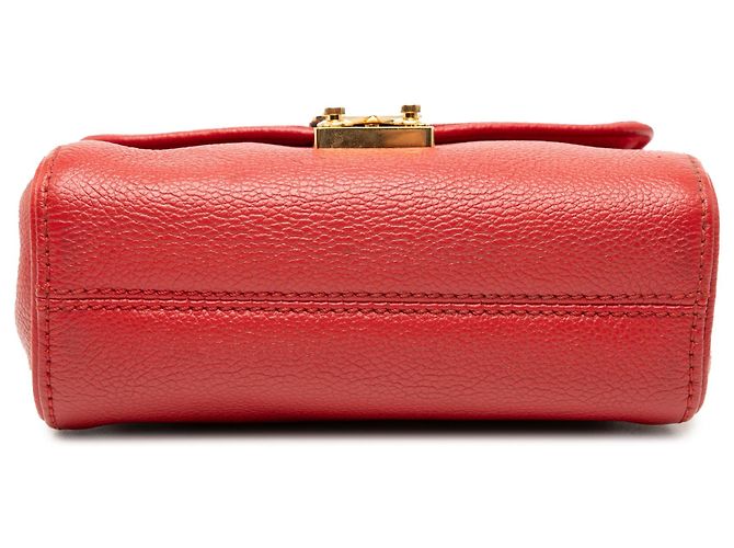 Borsa a tracolla Louis Vuitton Monogram Empreinte Saint Germain BB rossa Rosso - vista 3