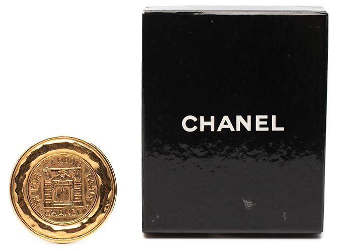 Spilla Chanel 31 Rue Cambon placcata in oro D'oro - vista 4