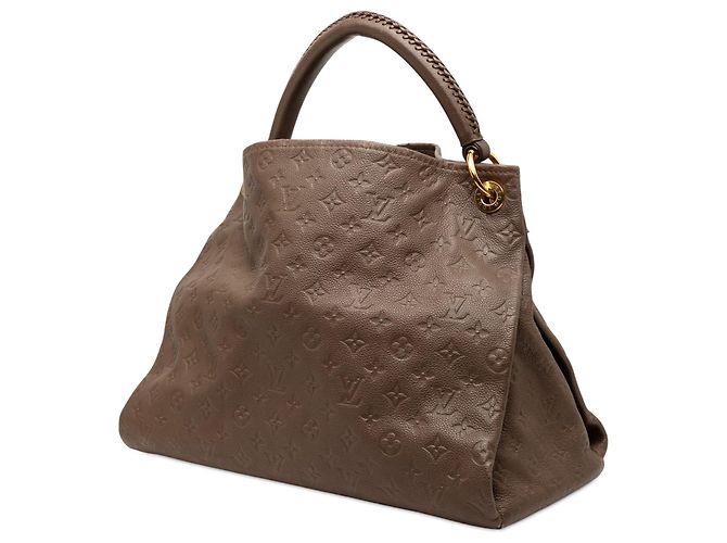 Borsa Hobo Louis Vuitton Monogram Empreinte Artsy MM Marrone - vista 2