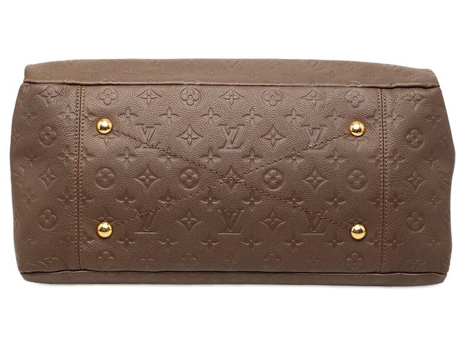 Borsa Hobo Louis Vuitton Monogram Empreinte Artsy MM Marrone - vista 3