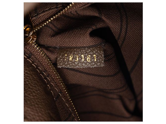 Borsa Hobo Louis Vuitton Monogram Empreinte Artsy MM Marrone - vista 6