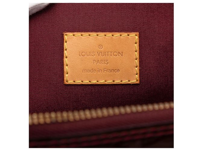Borsa a mano Louis Vuitton Monogram Vernis Alma PM rossa Rosso - vista 5
