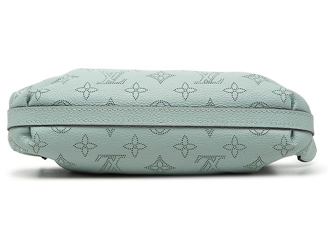 Borsa a tracolla Louis Vuitton Monogram Scala Mini blu - vista 3