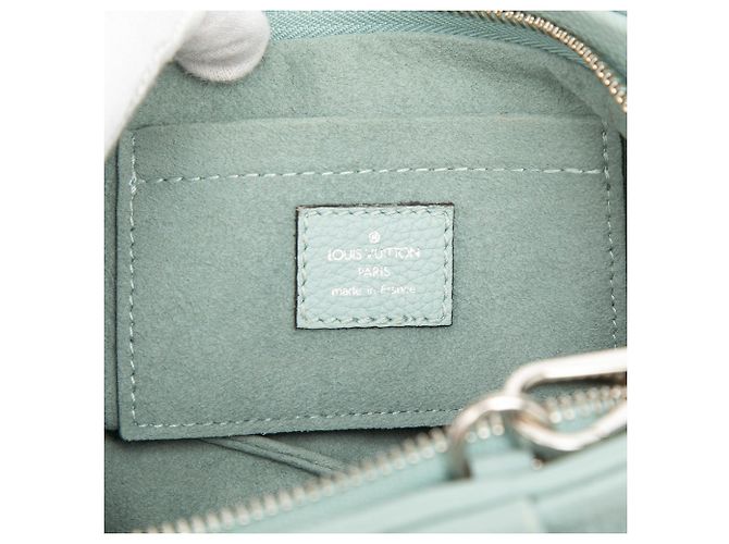 Borsa a tracolla Louis Vuitton Monogram Scala Mini blu - vista 5
