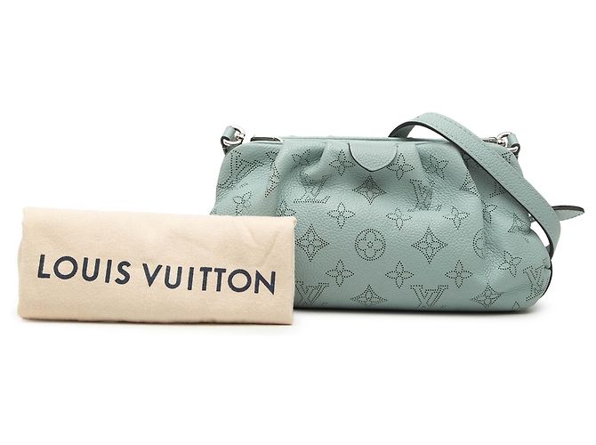 Borsa a tracolla Louis Vuitton Monogram Scala Mini blu - vista 7