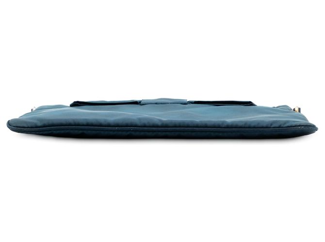 Borsa crossbody Prada Tessuto Fiocco Bow blu - vista 3