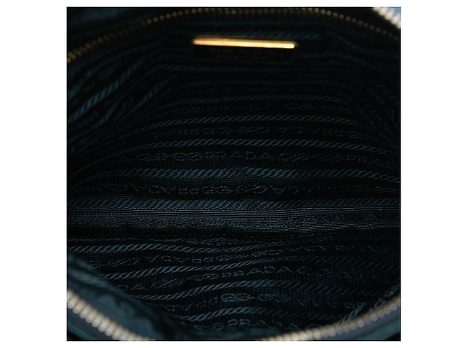 Borsa crossbody Prada Tessuto Fiocco Bow blu - vista 4