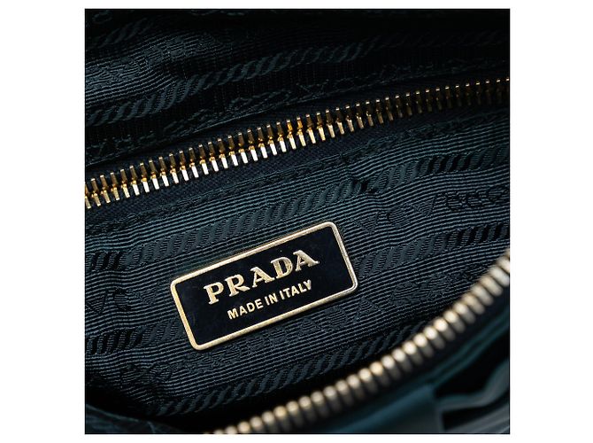 Borsa crossbody Prada Tessuto Fiocco Bow blu - vista 5