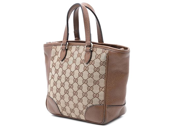 Borsa Bree Small GG Canvas Gucci Marrone - vista 2