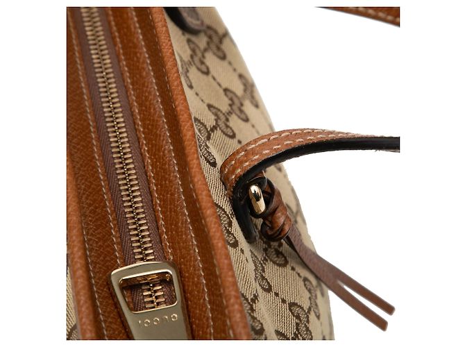 Borsa Bree Small GG Canvas Gucci Marrone - vista 7