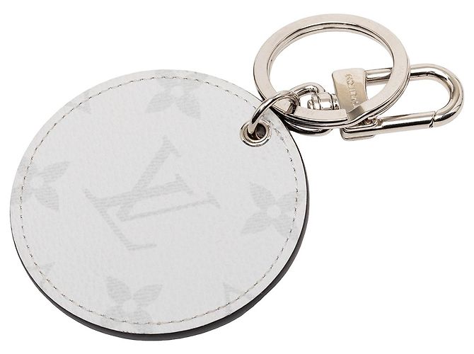 Portefeuille Round Key Chain Monogram Louis Vuitton Gris - vista 2