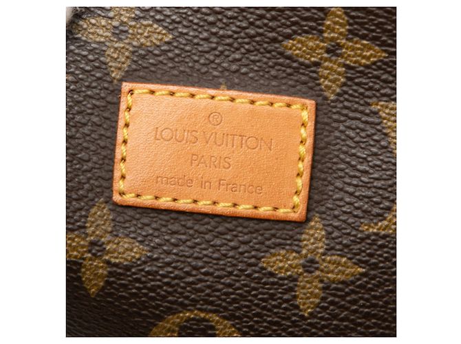 Borsa a tracolla Louis Vuitton Monogram Saumur 35 Marrone - vista 5