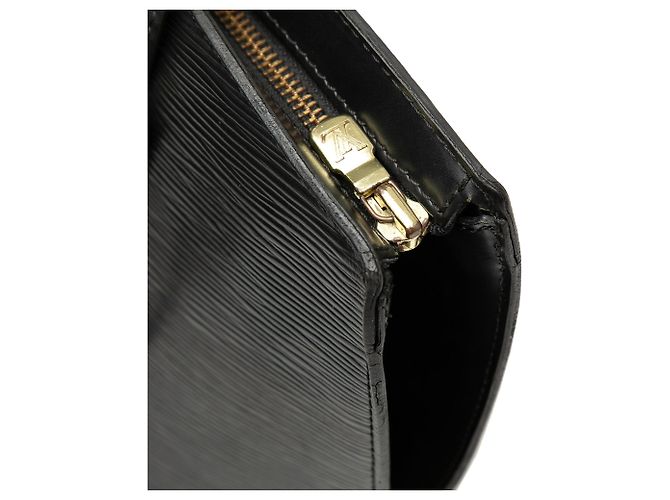 Borsa Tote Louis Vuitton Epi Saint Jacques GM con Tracolla Lunga Nero - vista 8