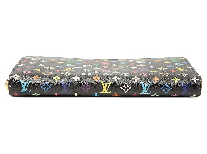 Black Louis Vuitton Monogram Multicolore Zippy Wallet Long Wallets - view 2