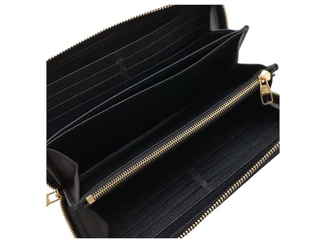 Louis Vuitton Monogram Empreinte Zippy Long Wallet schwarz - Ansicht 3
