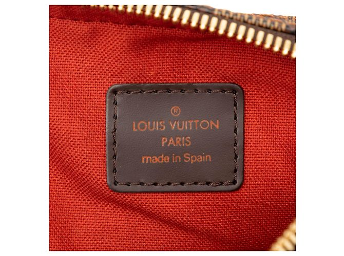 Borsa a tracolla Louis Vuitton Damier Ebene Geronimos Marrone - vista 5