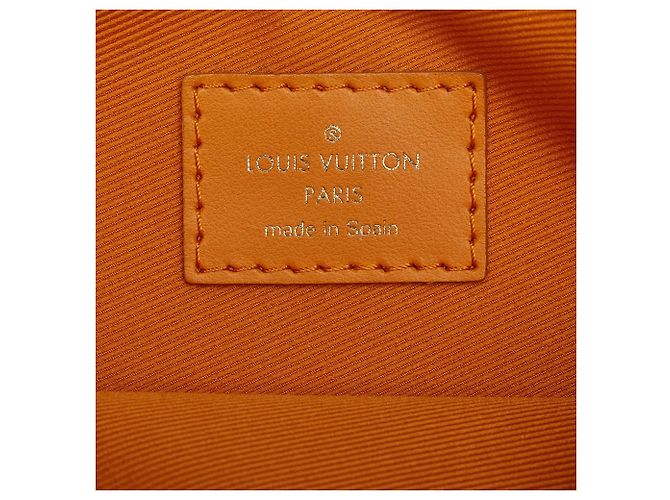 Borsa a tracolla Double Flat Louis Vuitton Monogram Antartica grigia Grigio - vista 7