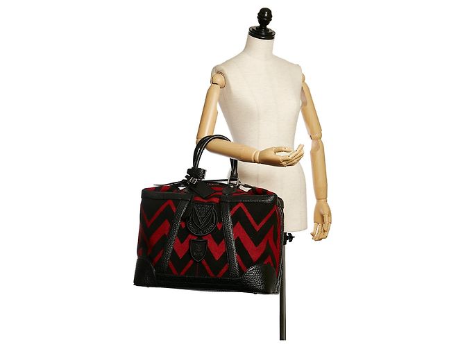 Borsa da viaggio Red Louis Vuitton Grimaud Vail Blanket Rosso - vista 10