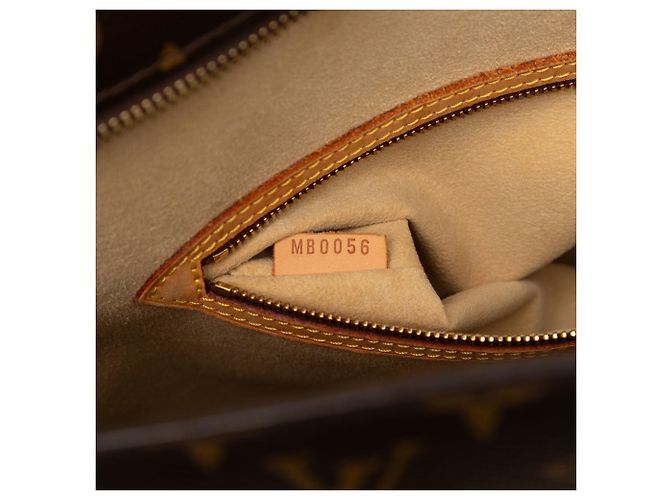 Borsa Tote Louis Vuitton Monogram Babylone Marrone - vista 7